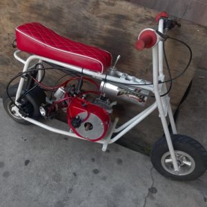 Dark Red Mini Bike