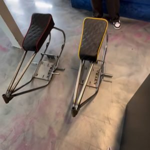 Roller with seat