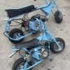 Sky blue Mini Bike