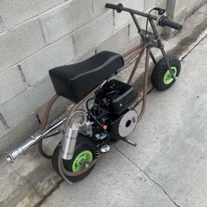 Thick Black Mini Bike