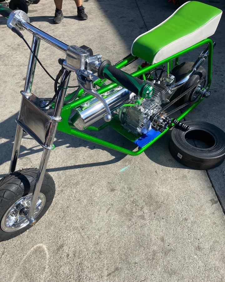 CANDY GREEN Stock MiniBike