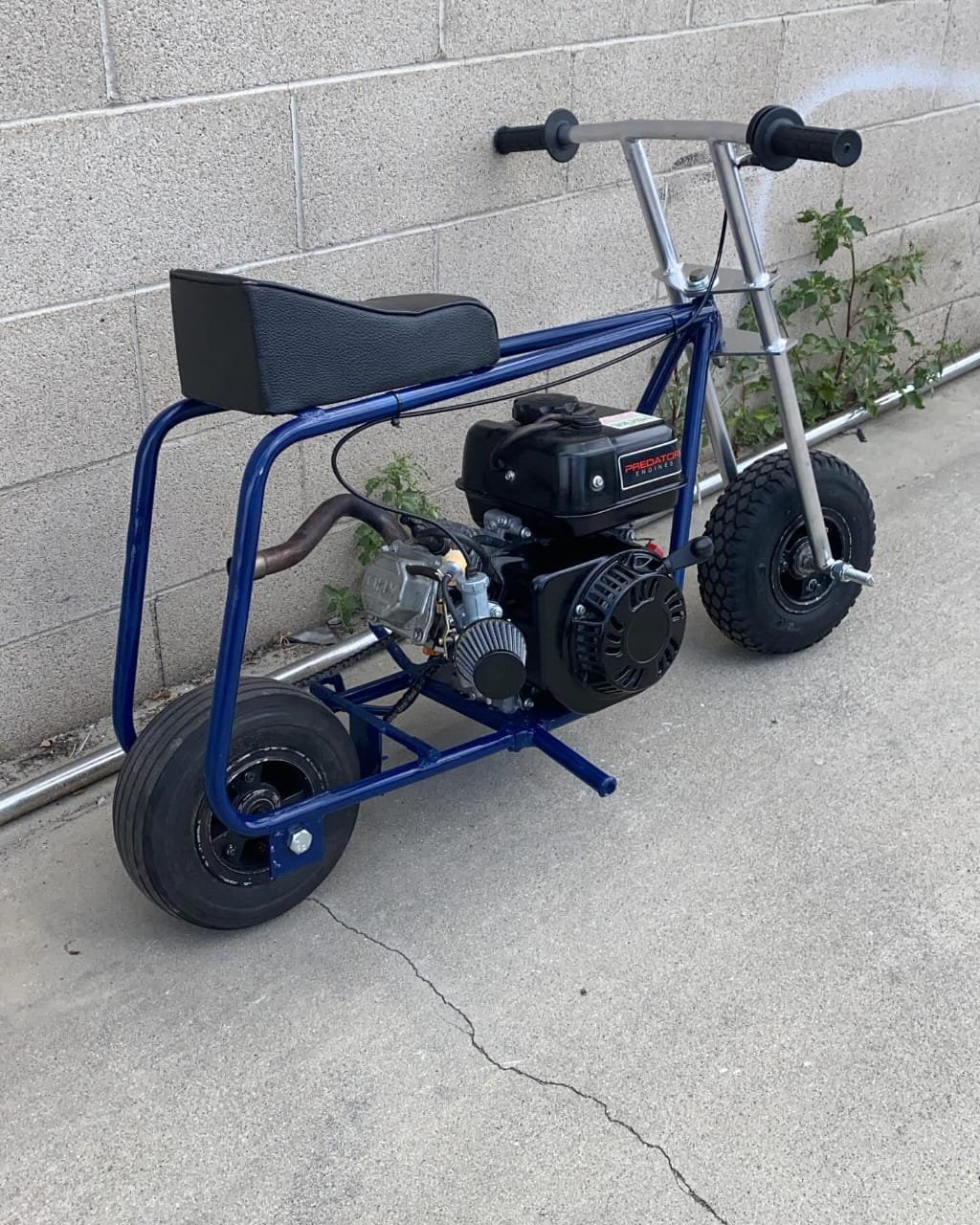 DARK BLUE Stock MiniBike
