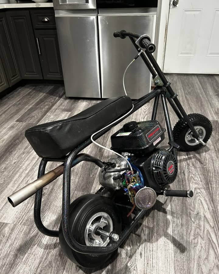 BLACK Stock MiniBike