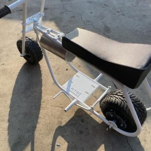GLOSSY WHITE MiniBike Roller