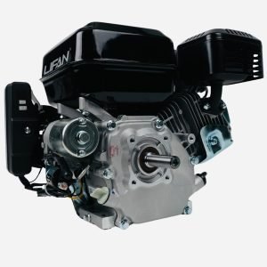 Lifan 212cc Electric Start Engine, 7 HP 3/4″ Horizontal Shaft Gasoline Engine for Go-karts and Minibikes